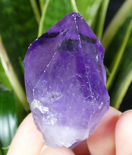 Pointe Cristal Naturel Amethyste 5.5x3.5cm minéral pierre lithothérapie reiki
