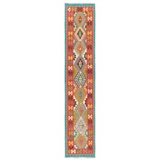 Kelim afghan 393x82 tapis - kelim,