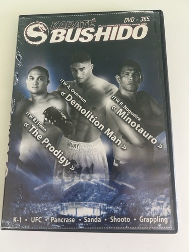 Karaté bushido dvd 365 - ufc, bj