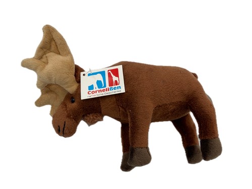 Peluche élan brun avec - Élan, corne