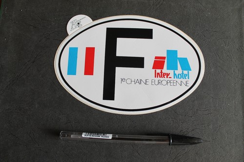 Autocollant sticker logo - logo, f