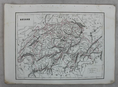 Carte atlas 1832 monin - carte,