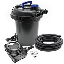 SunSun CPF-180 SET 6000l 11W UVC NEO6000 Pompe Tuyau Kit de Filtration