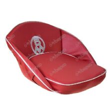 COUSSIN DE SIÈGE TRACTEUR Bolinder Munktell - ROUGE ET BLANC - BRODE
