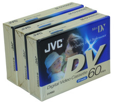 JVC Lot 4 Cassette 60 Min pour