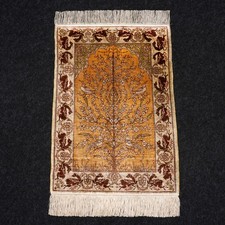 Tapis En Soie Hereke 56 X 39