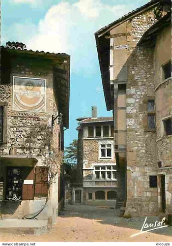 Carte postale pérouges - carte, 01