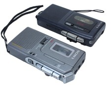 Sony M-730V / M-607V Lot 2 Dictaphone Lecteur Microcassette  (Réf#G-426)
