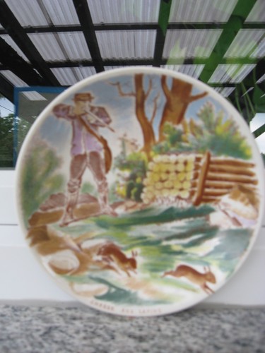 Assiette faïence - assiette,