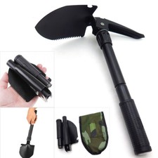 Multifonctionnel Militaire Pliable Shovel Survie Bêche Urgence Jardin Camping