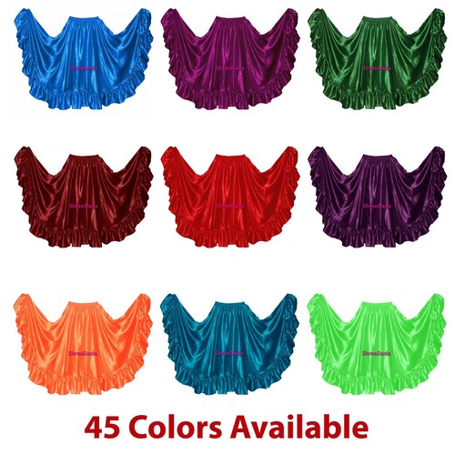 Yard satin flamenco full - satin,