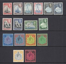 Bermuda 1938-52 KGVI (Sg 110-121 Haut 4 Vals Sont Perf 14) VF MH z20