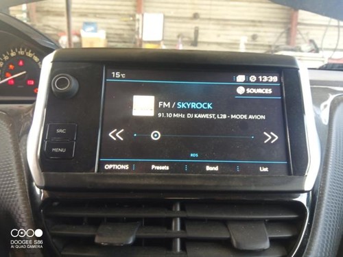 Ecran gps peugeot 208 - peugeot, phase