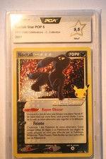 Carte Pokémon Noctali Star POP 5 17/17 PCA 9,5 FR Célébrations 25 Ans FR