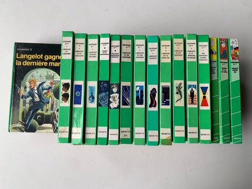Lot livres lieutenant x - 16, de