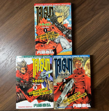 Trigun Japanese Ver Complete Full Comics Manga Set Deep Space Planet Vol.1-3