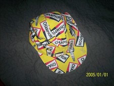 Rare casquette ancienne bougies Champion