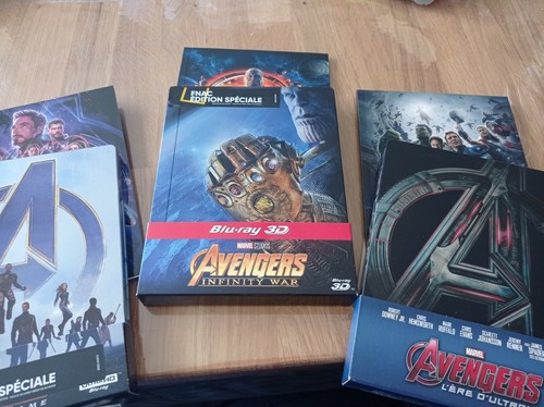 Avengers steelbook fnac - x3,