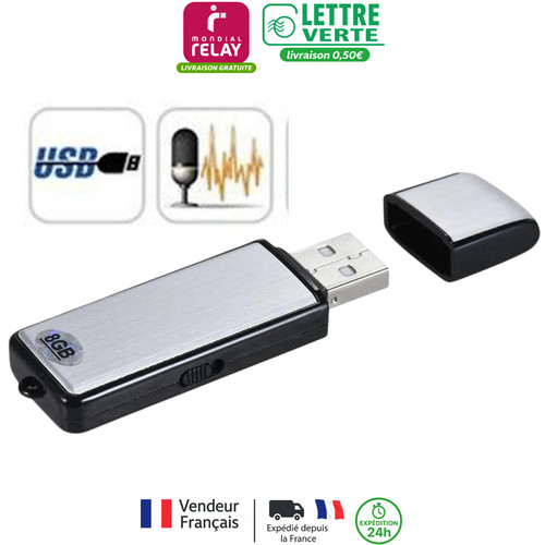 Clé usb 8go - usb, enregistreur