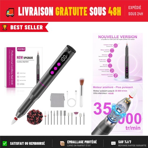 Pofibo ponceuse ongles - ponceuse,