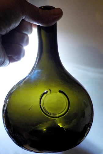 Bouteille oignon verre - oignon,