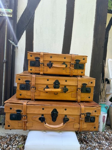 Set valises rétro en - set, 3