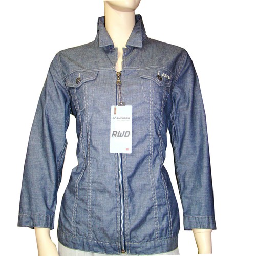 Blouson jeans bleu redwood - bleu,