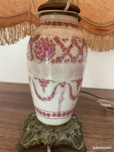 Lampe ancienne style louis xvi - lampe,