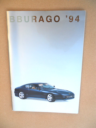 Catalogue jouet burago - -,