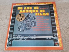 Double vinyles LP 33t  / 50 ans de Musique De Films, Volume 4
