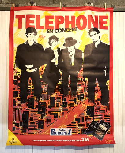 Affiche originale concert - affiche,
