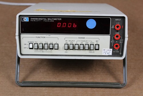 Agilent 3465b digital - agilent,