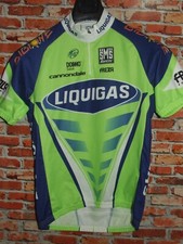 Liquigas SANTINI Maillot de Vélo Haut Maillot Cyclisme Taille L