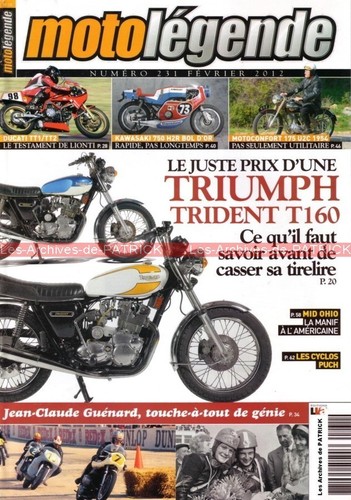 Moto legende 231 - moto, kawasaki