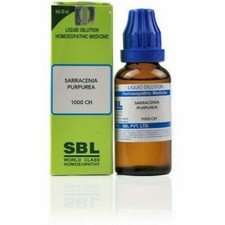 5X SBL homéopathie Sarracenia Purpurea 1M (1000 CH) (30ml) livraison gratuite