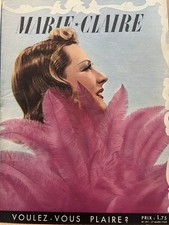 Revue MARIE-CLAIRE N° 107 (