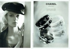 Publicité Advertising 049  2011   Chanel joaillerie  coll bague Ultra  ( 2 pages