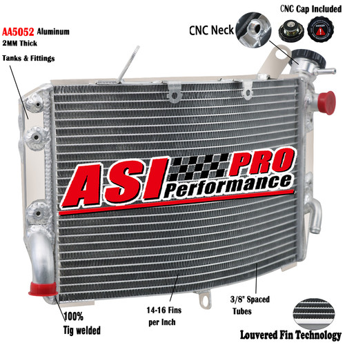 Upgraded aluminium radiateur - upgraded,