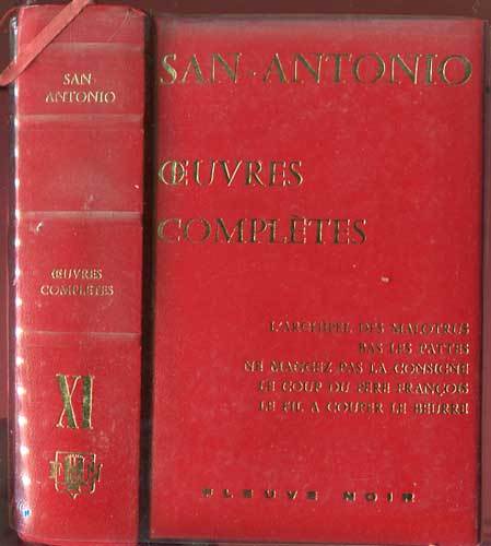 San antonio oeuvres xi - san-antonio:,