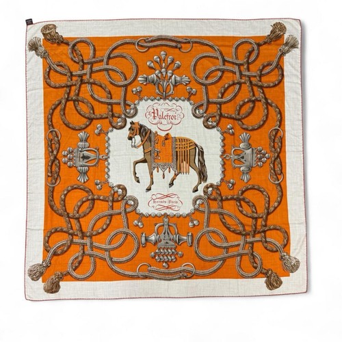 Hermes palefroi shawl 140 - hermes,
