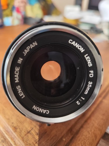 Canon 35mm concave thorium - canon, fd