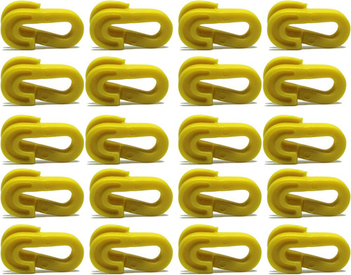 Lot clips pour filet de - pour,