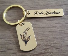 Porte clé "Muguet porte