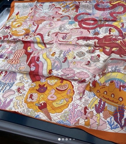 Hermès carré soie - 90,