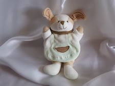 Doudou chien vert, cape "Copain", Doudou et compagnie (cie)