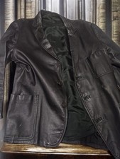 Blouson cuir vintage Ancienne