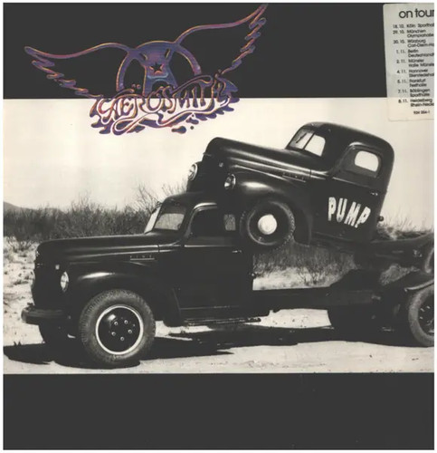 Aerosmith pump vinyl geffen - aerosmith,
