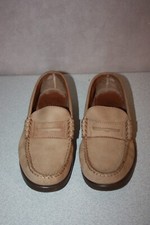 PARABOOT Mocassins Bâteau Nubuck Beige Taille 6 UK / 39 BON ETAT