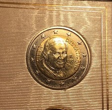 2 euro BU Vatican 2009 Pape