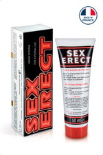 Créme développante aphrodisiaque érection homme Sex Erect 50ml
